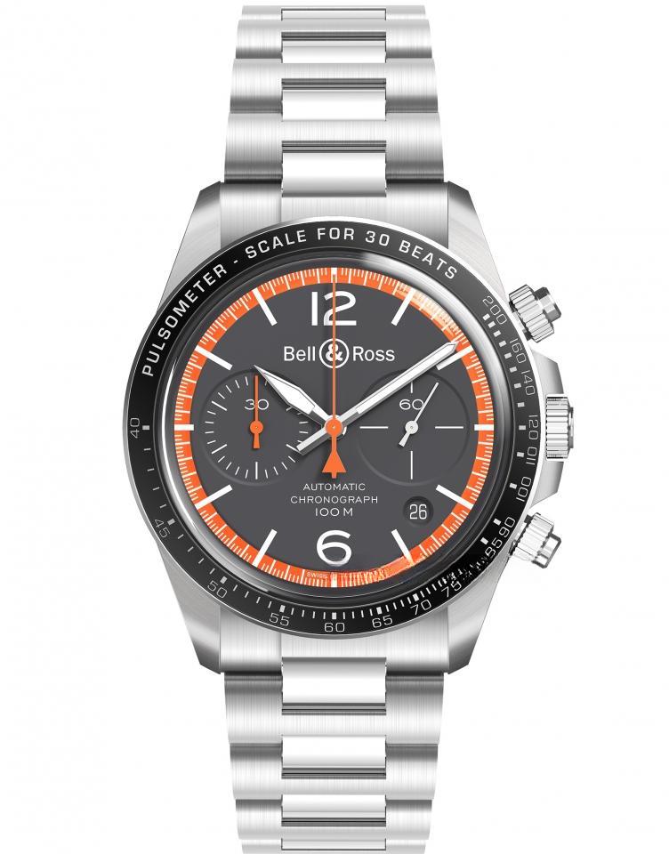 BELL & ROSS BRV294-ORA-ST/SST