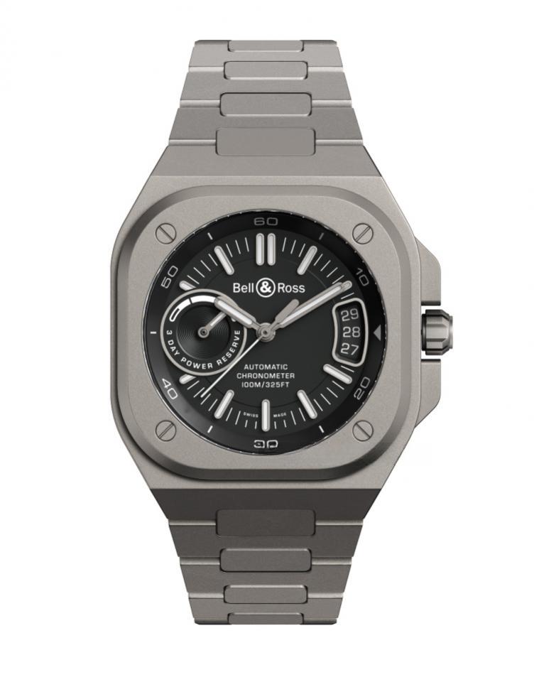 BELL & ROSS BRX5R-BL-TI/STI