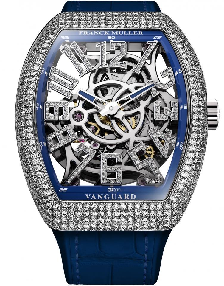 FRANCK MULLER V 41 S AT SQT D NBR CD (BU) AC-OG
