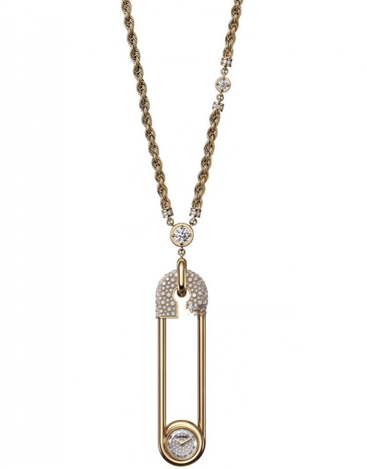 CHANEL （Couture 別針長項鍊錶）