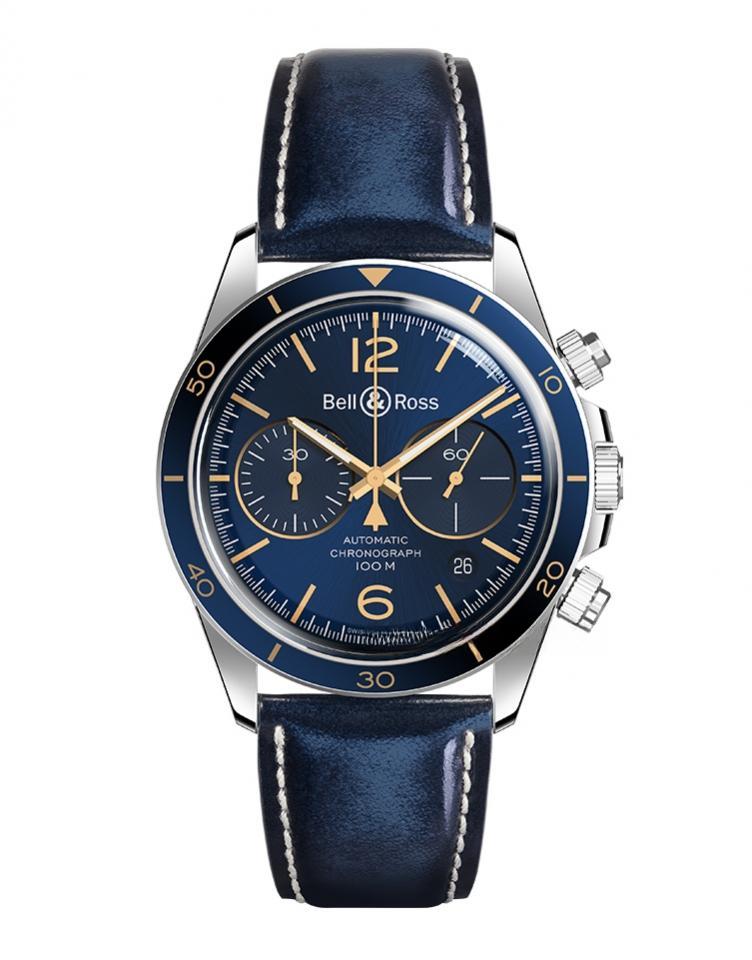 BELL & ROSS BRV294-BU-G-ST/SCA