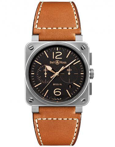 BELL & ROSS BR0394-ST-G-HE/SCA