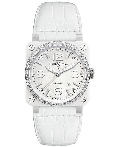 BELL & ROSS BR0392-WH-C-D/SCA