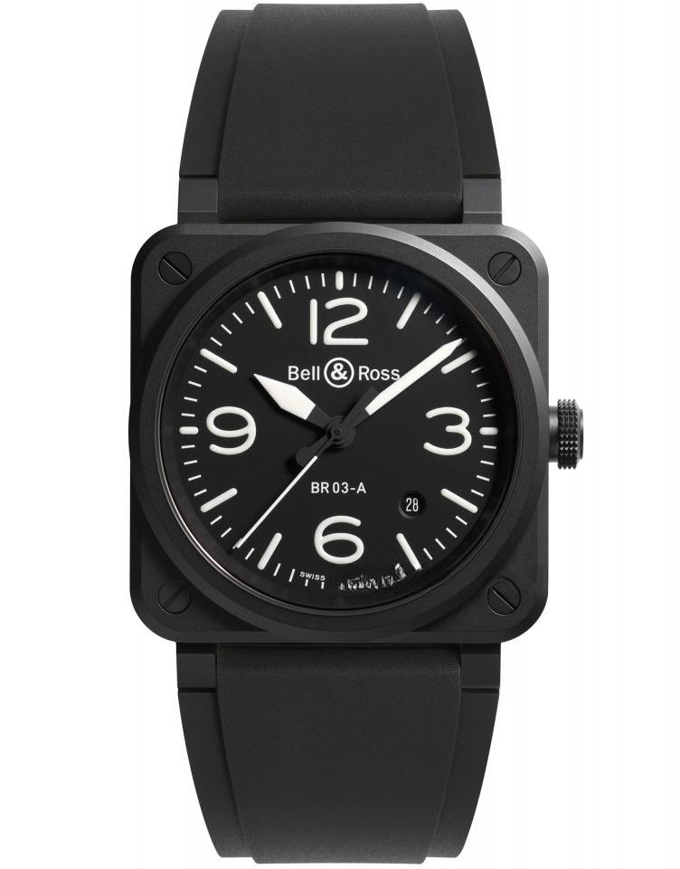 BELL & ROSS BR03A-BL-CE/SRB