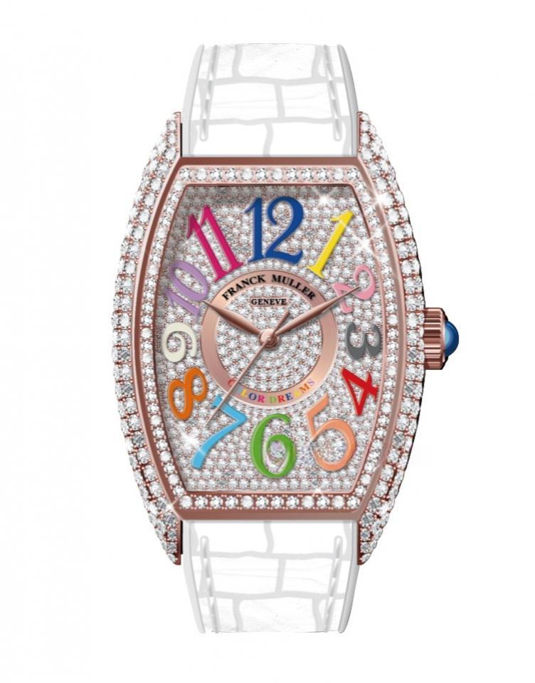 FRANCK MULLER （Curvex CX Lady Color Dreams）