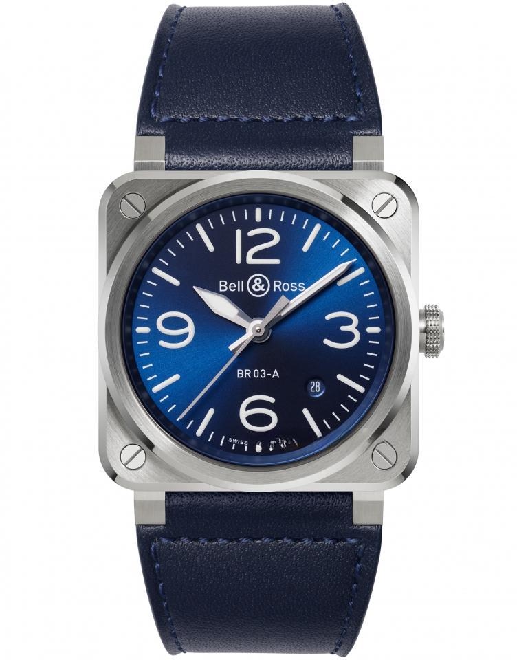 BELL & ROSS BR03A-BLU-ST/SCA