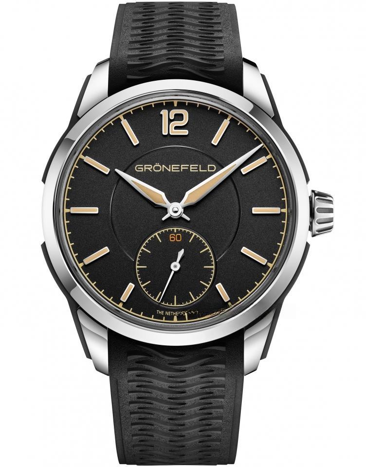 GRÖNEFELD （black-strap-br-with-br-rubber-clad-inserts）