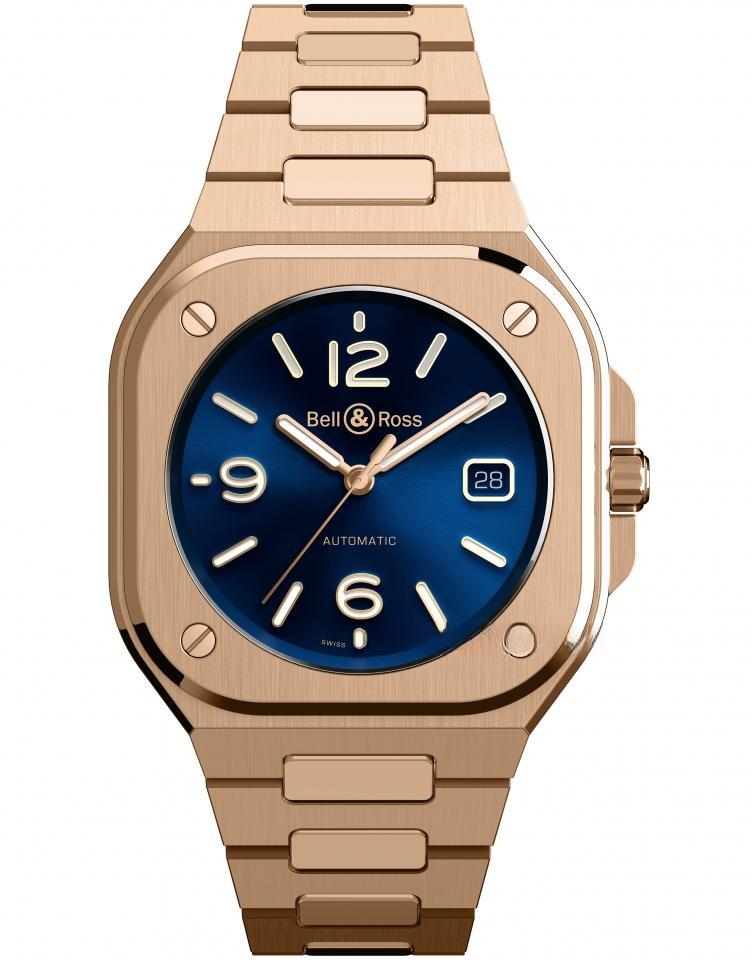 BELL & ROSS BR05A-BLU-PG/SPG